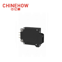 CVP-TH Hydraulic Magnetic Circuit Breaker Angle Rocker Actuator with Guard auxiliary switch and M5 Screw Bus 1P 