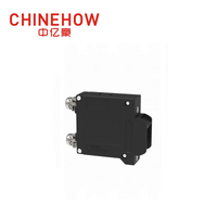 CVP-TH Hydraulic Magnetic Circuit Breaker Angle Rocker Actuator with Guard and M5 Screw Bus 1P 