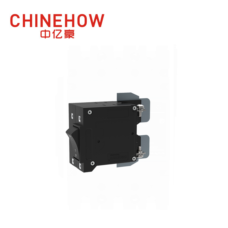 CVP-TH Hydraulic Magnetic Circuit Breaker Angle Rocker Actuator with M4 Screw With Upturend Lugs 2P 