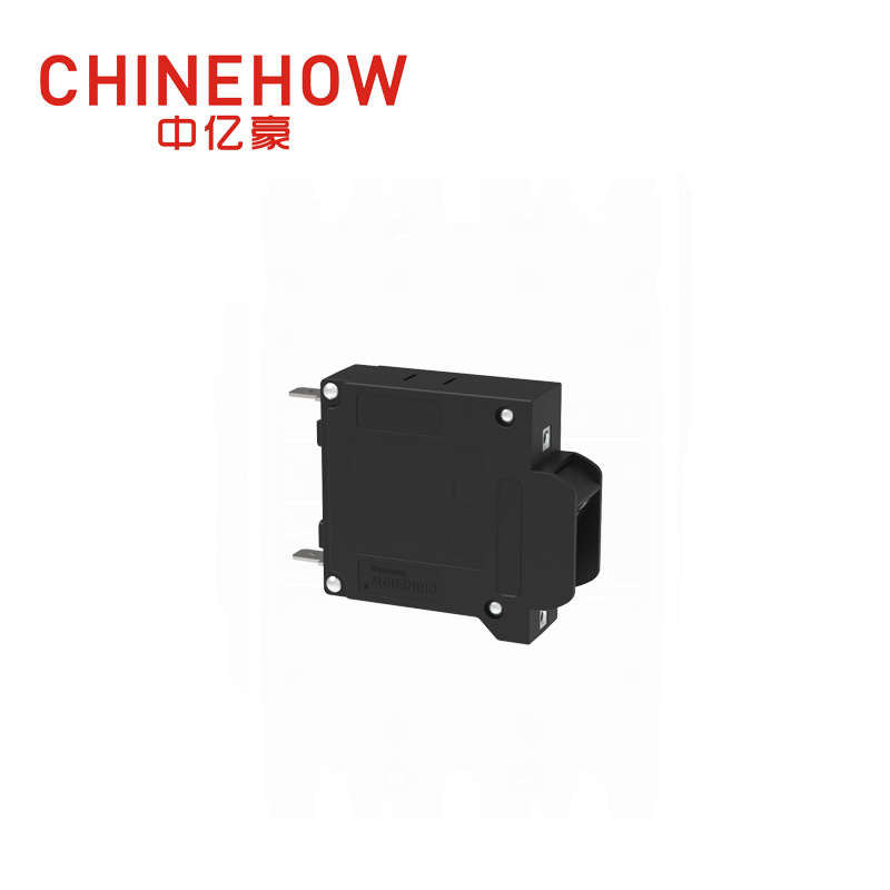 CVP-TH Hydraulic Magnetic Circuit Breaker Angle Rocker Actuator with Guard and Tab(Q.C.250) 1P