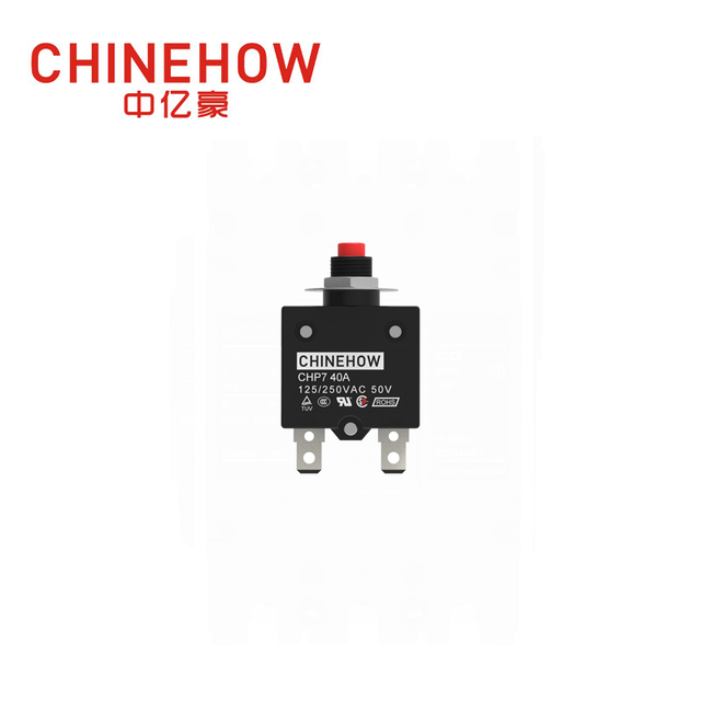 CHP7-D Type Push To Reset Circuit Breaker