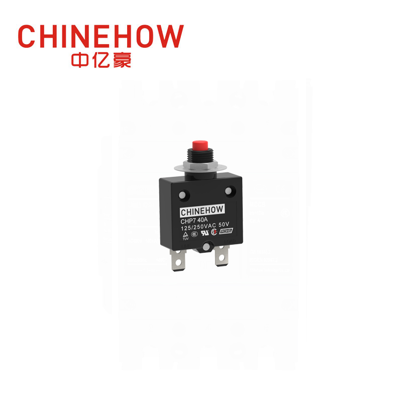 CHP7-D Type Push To Reset Circuit Breaker