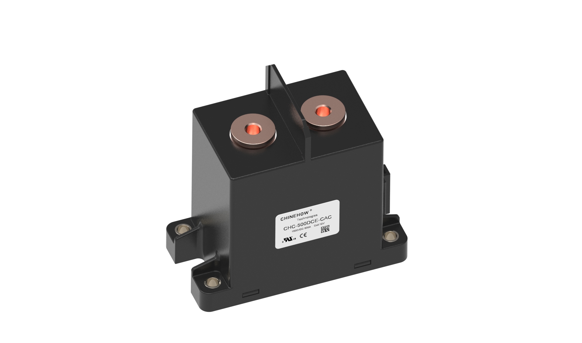 CHC-500 Electrical HV 24V 48V DC Contactor 500A High Voltage 1500VDC DC Relay for Electricity Vehicle