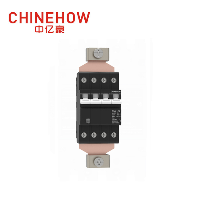 CVP-QM Hydraulic Magnetic Circuit Breaker 4 Poles Parallel