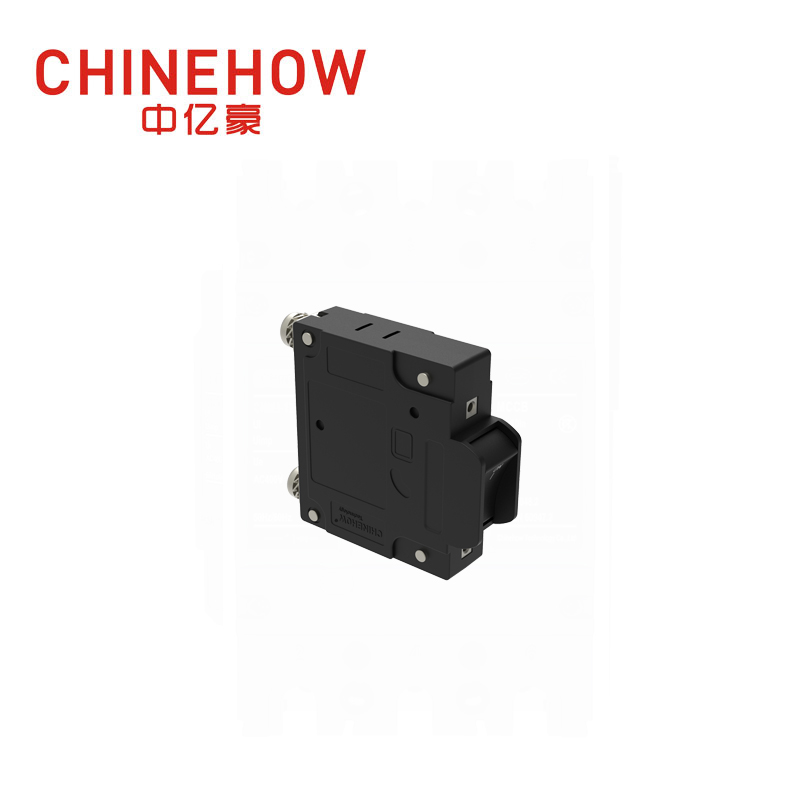 CVP-FR Hydraulic Magnetic Circuit Breaker Angle Rocker Actuator with Guard with M5 Screw 1P 