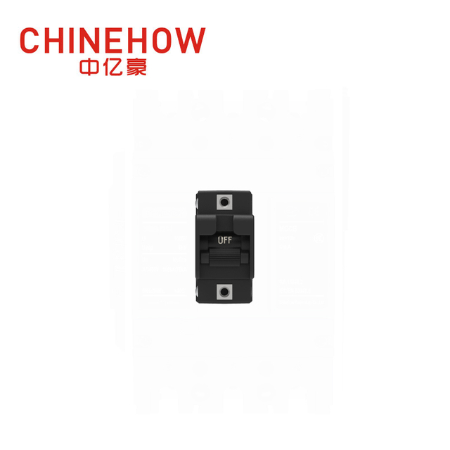 CVP-FR-R Hydraulic Magnetic Circuit Breaker Handle Actuator with M6 Stud and Auxiliary Switch 1P 
