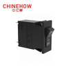 CVP-SM Hudraulic Magnetic Circuit Breaker Angle Rocker Actuator with Tab(Q.C.250) 1P Black