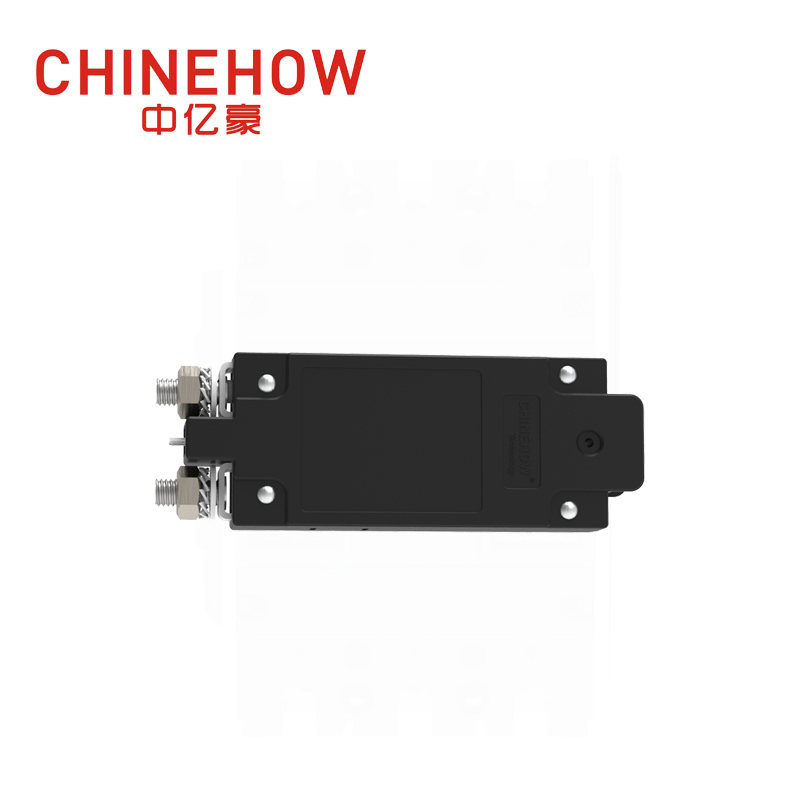 CVP-FR-R Hydraulic Magnetic Circuit Breaker Handle Actuator with M6 Stud and Auxiliary Switch 1P 