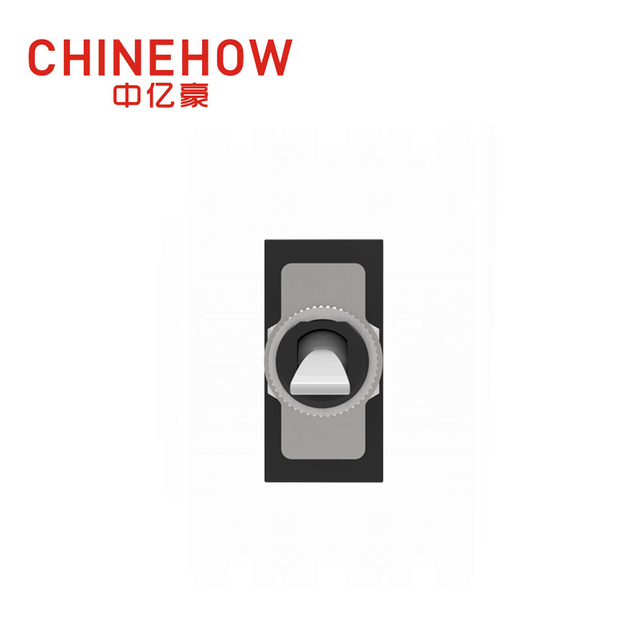 CVP-SM Hudraulic Magnetic Circuit Breaker Paddle Actuator with Tab(Q.C.250) 1P Black