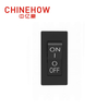 CVP-SM Hudraulic Magnetic Circuit Breaker Angle Rocker Actuator with Tab(Q.C.250) 1P Black