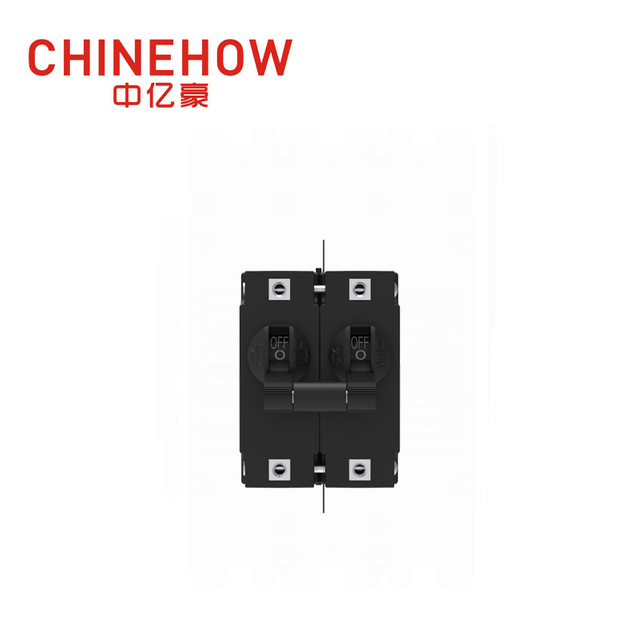 CVP-TH Hydraulic Magnetic Circuit Breaker Long Handle Actuator Per Unit with M5 Screw Bus 2P 