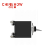 CVP-SM Hudraulic Magnetic Circuit Breaker Paddle Actuator with M4 Screw Bus 2P Black