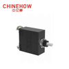 CVP-SM Hudraulic Magnetic Circuit Breaker Push To Reset Actuator with M4 Screw Bus 1P Black