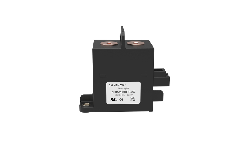 CHC250 CE Certified High Voltage DC Contactor Relay 250A 450/800/1000VDC for EV ESS EV Charging
