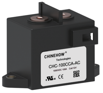 100A High Voltage DC Contactor 1500VDC Ceramic Sealed Relay