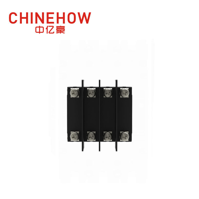 CVP-FR Hydraulic Magnetic Circuit Breaker Long Handle Actuator Per Unit with M5 Screw and Terminal Barriers 4P