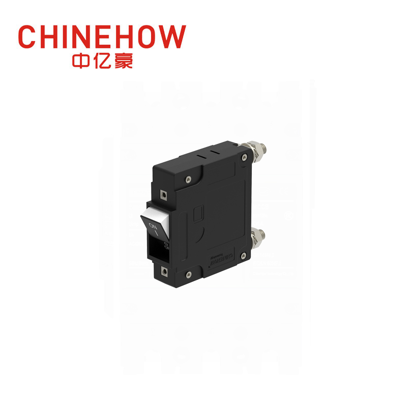 CVP-FR Hydraulic Magnetic Circuit Breaker Flat Rocker Actuator with M6 Stud 1P 