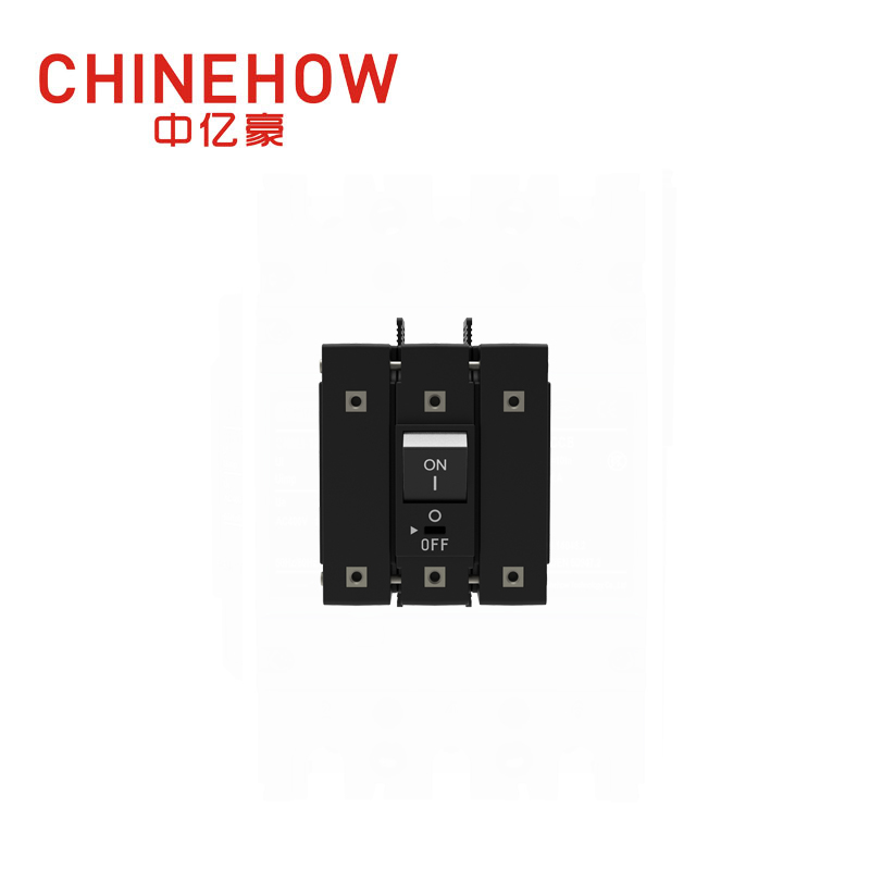 CVP-FR Hydraulic Magnetic Circuit Breaker Flat Rocker Actuator with Guard with M5 Screw 3P 