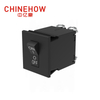 CVP-SM Hudraulic Magnetic Circuit Breaker Angle Rocker Actuator with M4 Screw Bus 2P Black