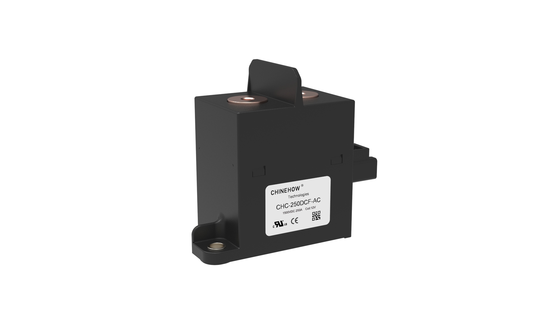 CHC250 CE Certified High Voltage DC Contactor Relay 250A 450/800/1000VDC for EV ESS EV Charging