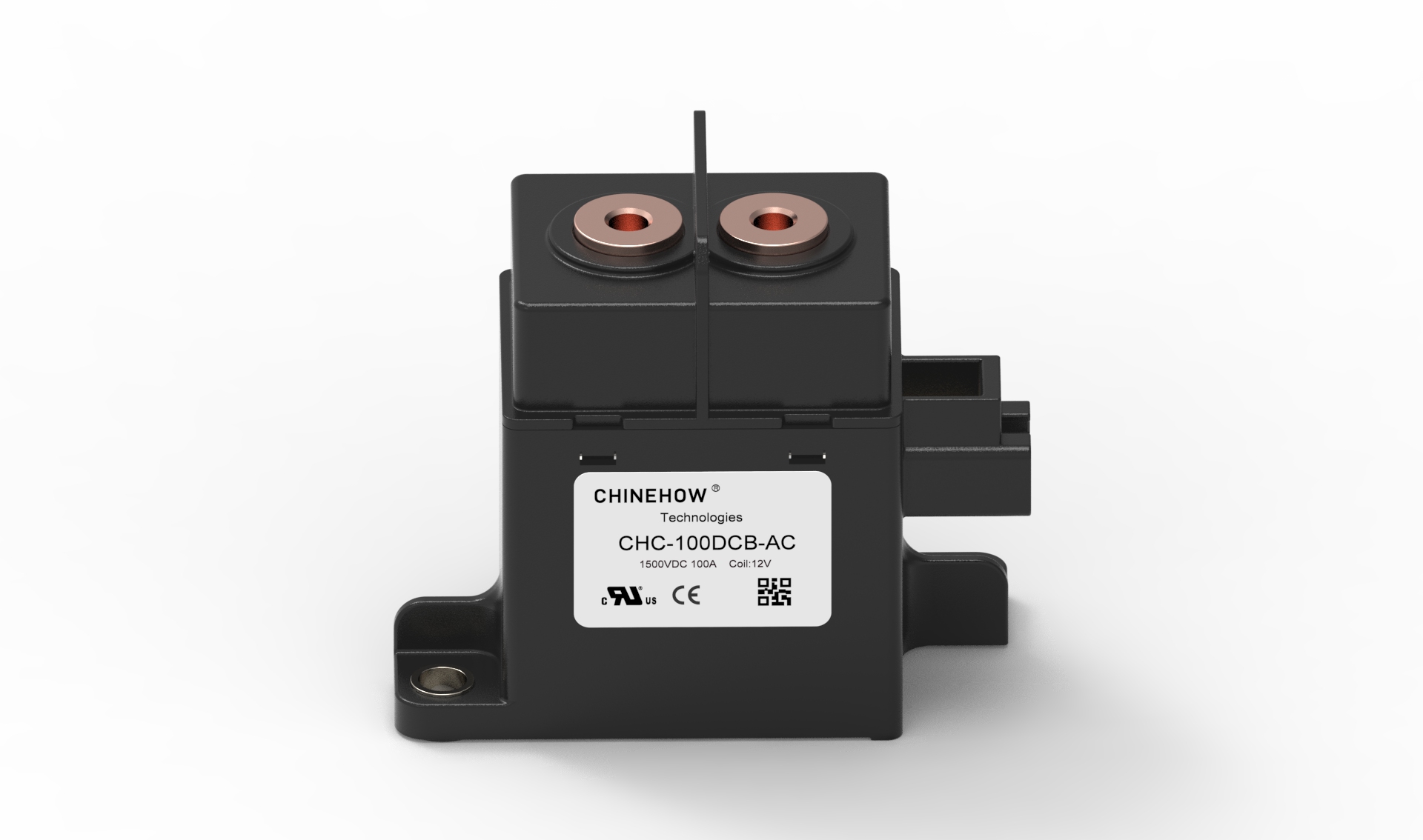 100A High Voltage DC Contactor 1500VDC Ceramic Sealed Relay