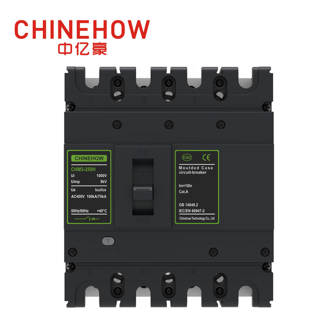 CHM3-250H/4 Molded Case Circuit Breaker