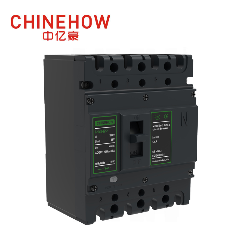 CHM3-125H/4 Molded Case Circuit Breaker