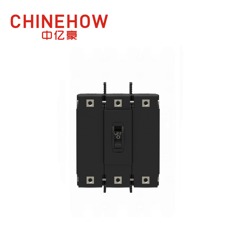 CVP-FR Hydraulic Magnetic Circuit Breaker Short Handle Actuator with M6 Stud 3P with Terminal Barriers 