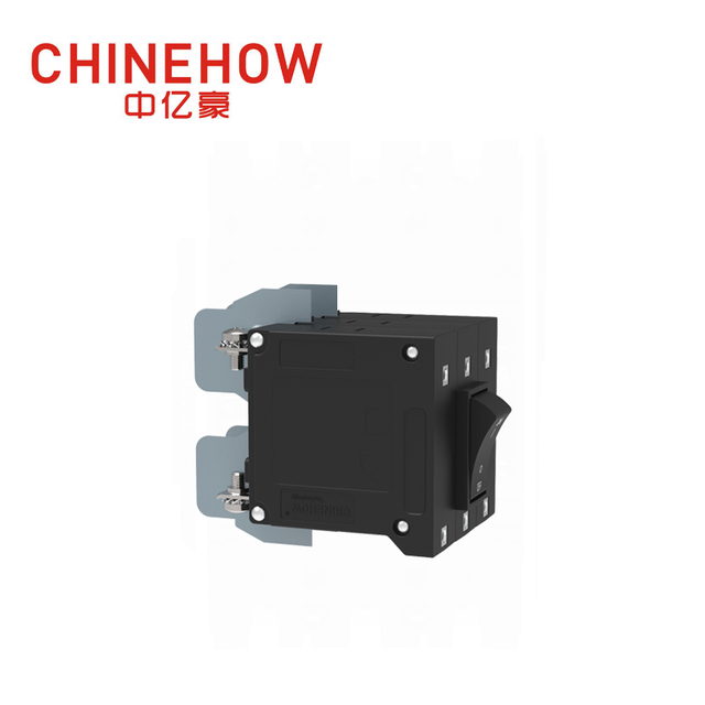 CVP-TH Hydraulic Magnetic Circuit Breaker Angle Rocker Actuator with M4 Screw With Upturend Lugs 3P 