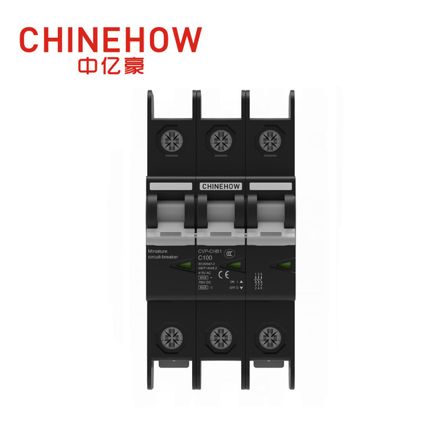 CVP-CHB1 Series 3P Black Miniature Circuit Breaker