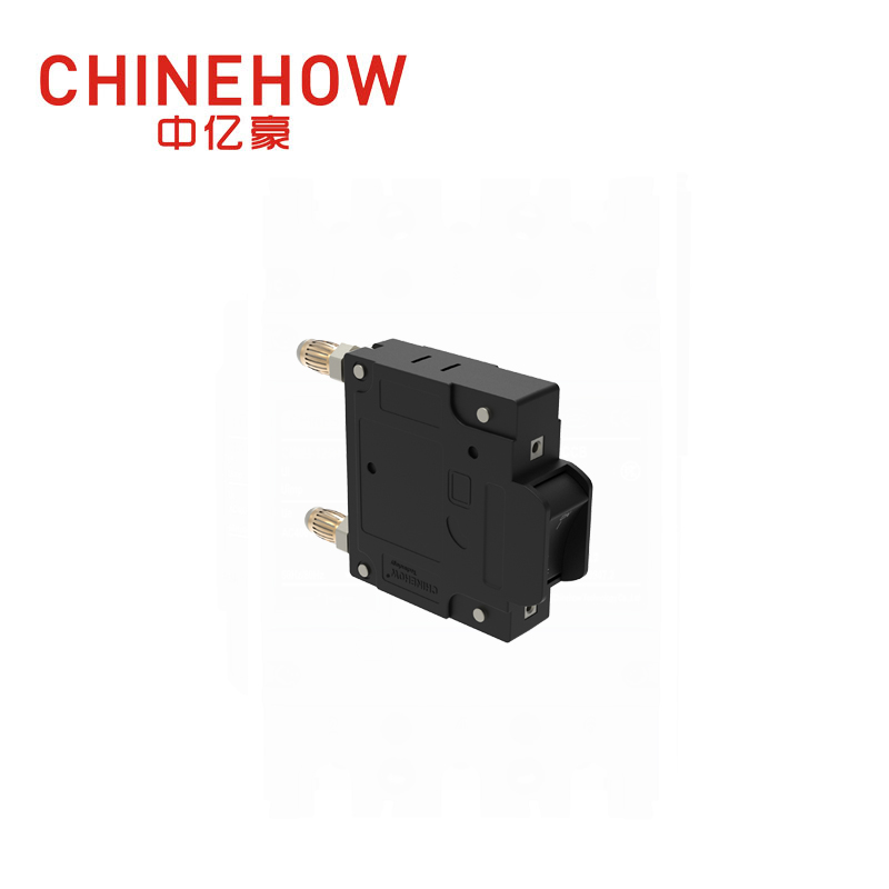 CVP-FR Hydraulic Magnetic Circuit Breaker Angle Rocker Actuator with Guard with Bullet 1P