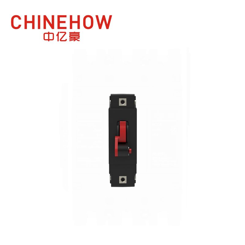 CVP-FR Hydraulic Magnetic Circuit Breaker Long Handle Actuator with Bullet and Lock,Alarm Switch 1P 