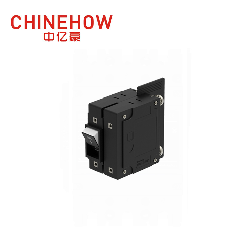 CVP-FR Hydraulic Magnetic Circuit Breaker Flat Rocker Actuator with M5 Screw 2P
