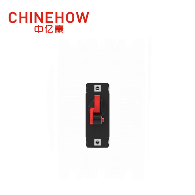 CVP-TH Hydraulic Magnetic Circuit Breaker Long Handle Actuator with Guard with M4 Screw With Upturend Lugs 1P 