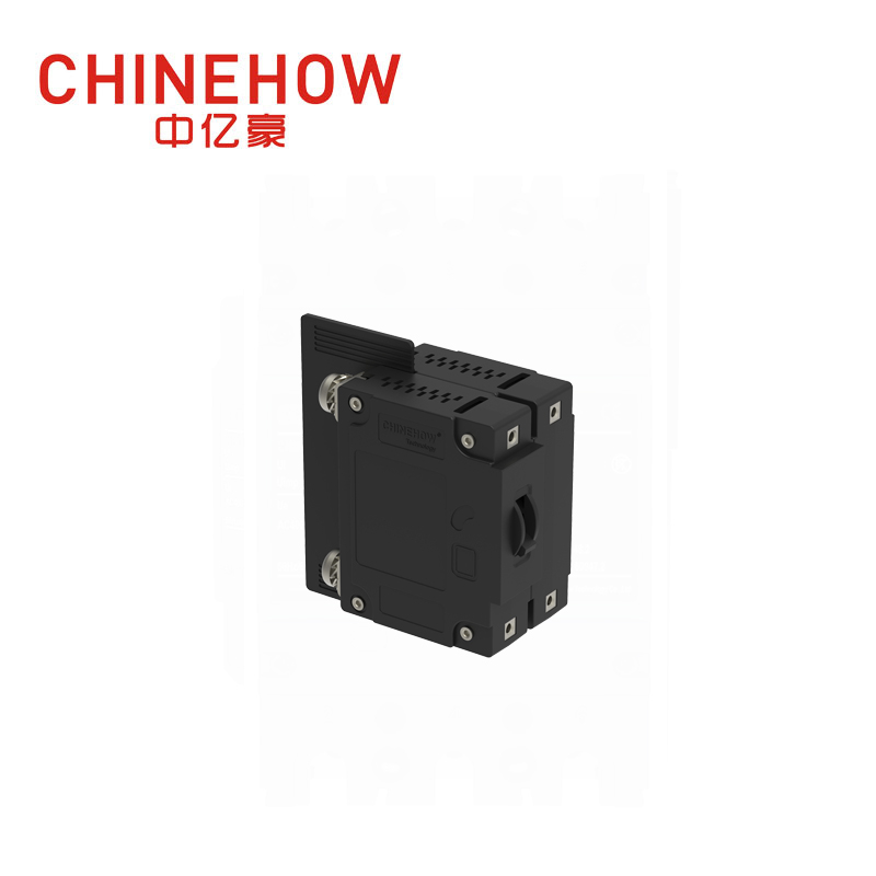 CVP-FR Hydraulic Magnetic Circuit Breaker Short Handle Actuator with M5 Screw 2P with Terminal Barriers