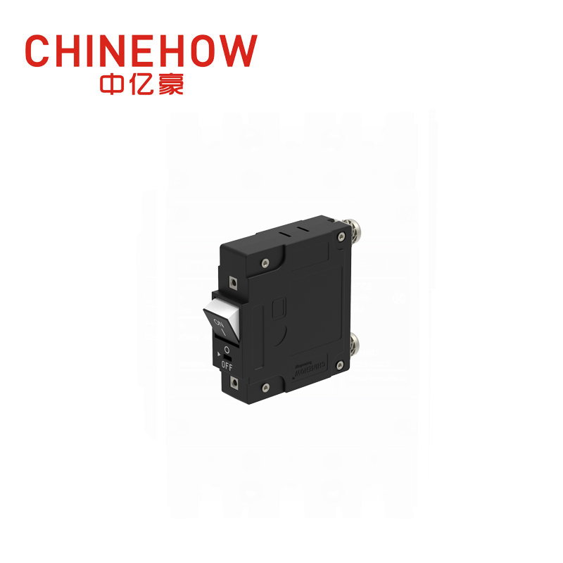 CVP-FR Hydraulic Magnetic Circuit Breaker Flat Rocker Actuator with Guard with M5 Screw 1P 
