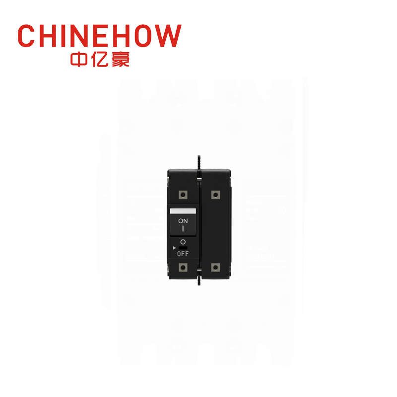 CVP-FR Hydraulic Magnetic Circuit Breaker Flat Rocker Actuator with Guard with M5 Screw 2P 