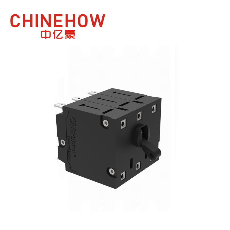 CVP-BM Hudraulic Magnetic Circuit Breaker Long Handle Per Pole Actuator with Tab(Q.C.250) 3P 