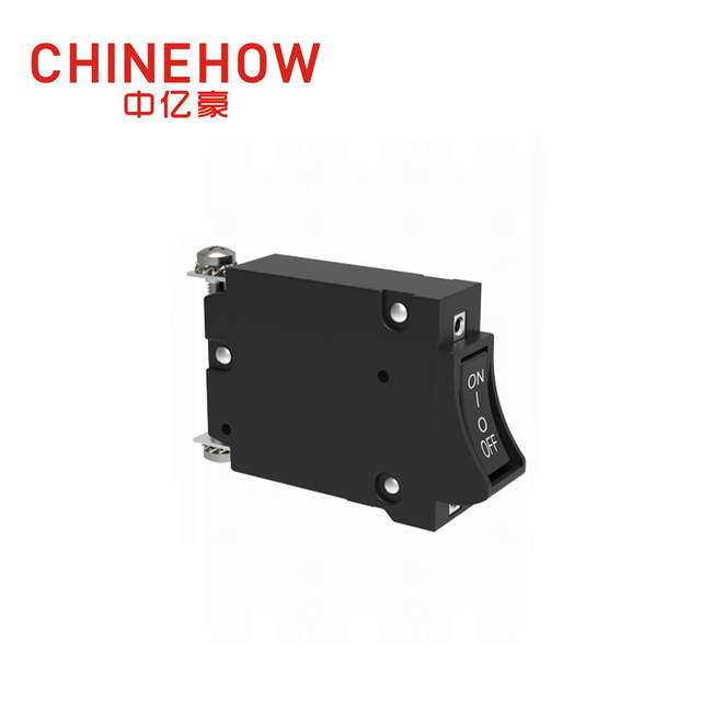 CVP-BM Hudraulic Magnetic Circuit Breaker Angle Rocker With Guard Actuator with M4 Screw Bus 1P 