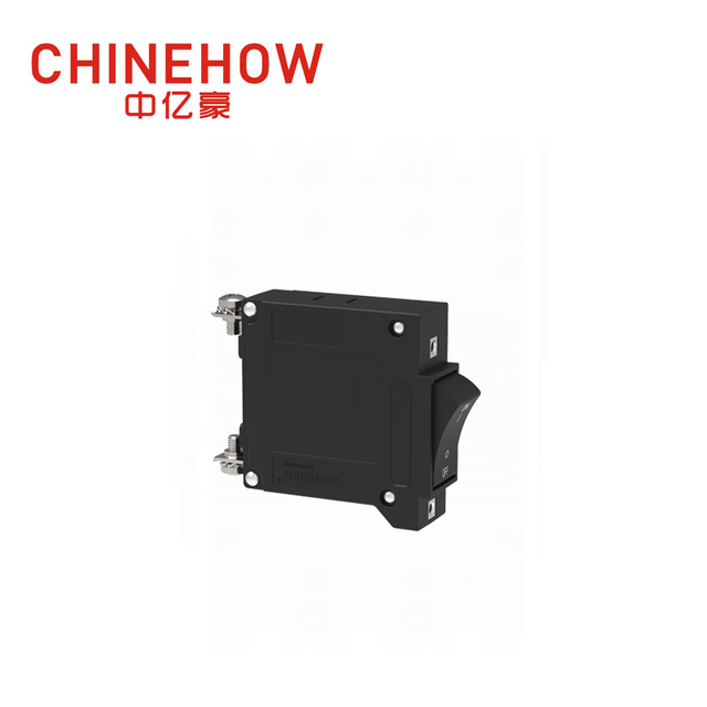 CVP-TH Hydraulic Magnetic Circuit Breaker Angle Rocker Actuator with M4 Screw With Upturend Lugs 1P 