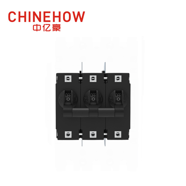 CVP-TH Hydraulic Magnetic Circuit Breaker Long Handle Actuator Per Unit with M5 Screw Bus 3P 