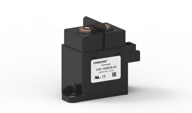 100A High Voltage DC Contactor 1500VDC Ceramic Sealed Relay