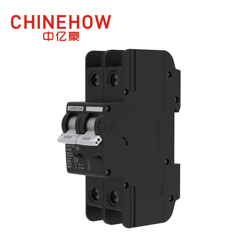 CVP-CHB1 Series 2P Black Miniature Circuit Breaker