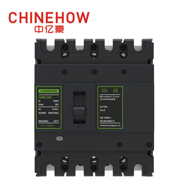 CHM3-250L/4 Molded Case Circuit Breaker