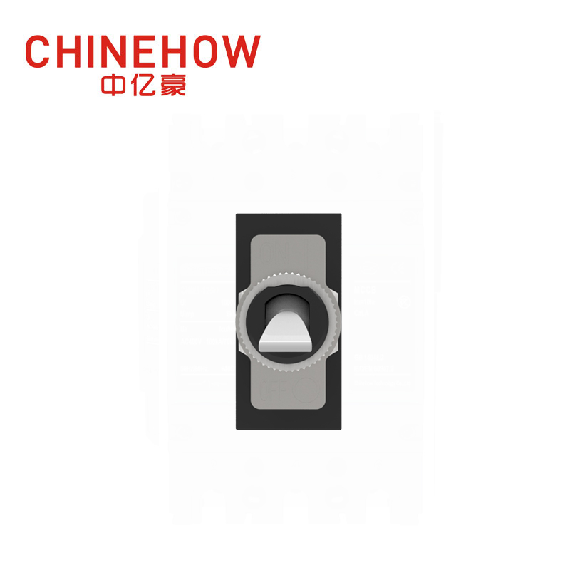 CVP-SM Hudraulic Magnetic Circuit Breaker Paddle Actuator with M4 Screw Bus 1P Black