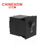 CVP-SM Hudraulic Magnetic Circuit Breaker Angle Rocker Actuator with Tab(Q.C. .250) 2P Black Auxiliary Switch