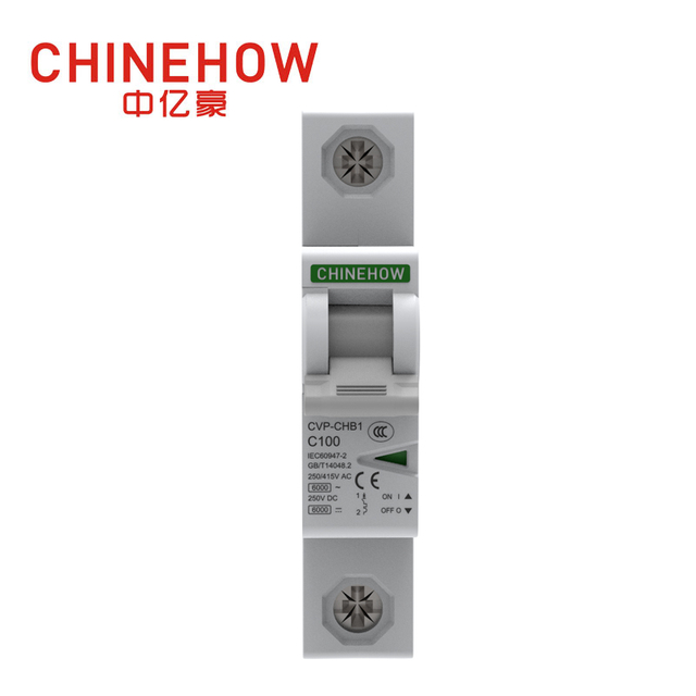CVP-CHB1 Series IEC 1P White Miniature Circuit Breaker