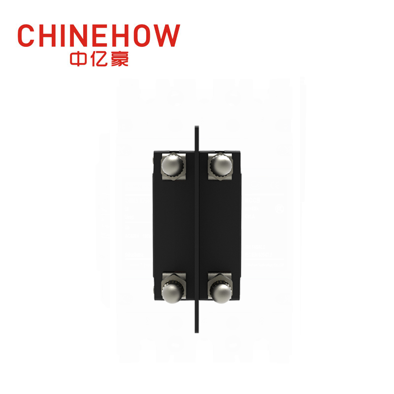 CVP-FR Hydraulic Magnetic Circuit Breaker Long Handle Actuator Per Pole with M5 Screw and Terminal Barriers 2P