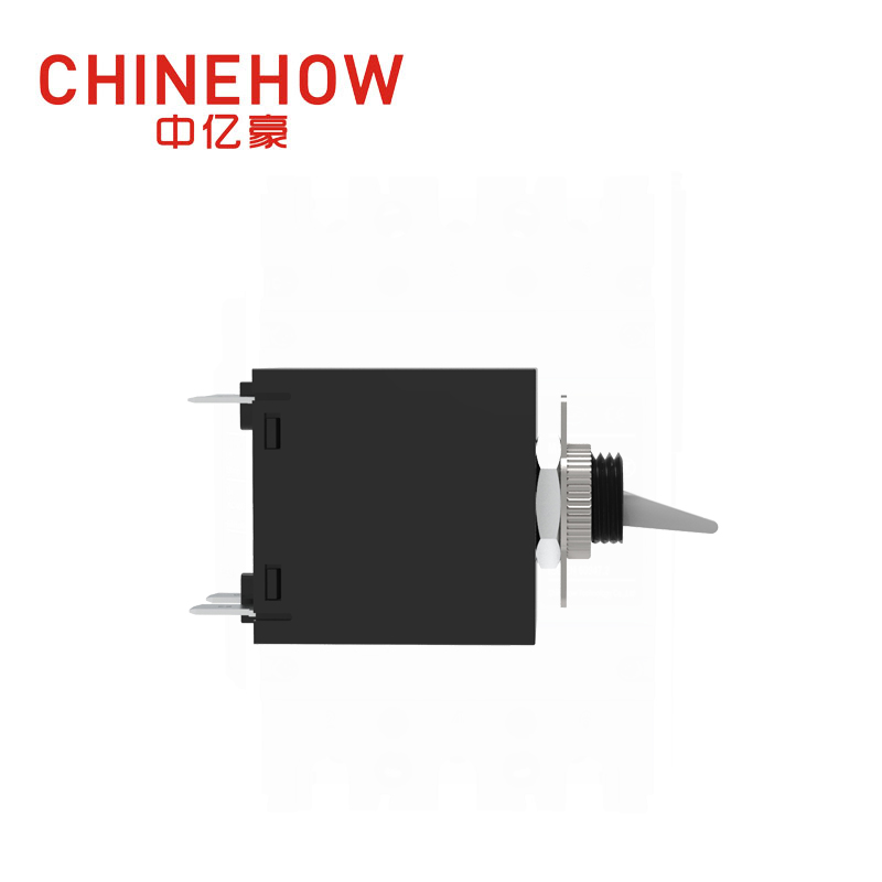 CVP-SM Hudraulic Magnetic Circuit Breaker Paddle Actuator with Tab(Q.C.250) 2P Black