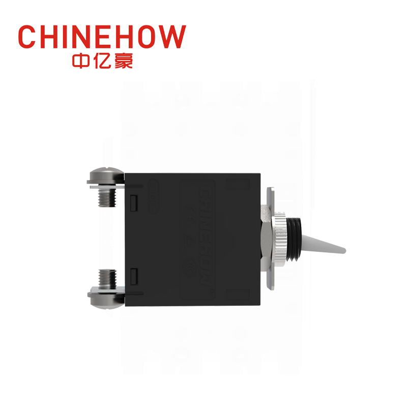 CVP-SM Hudraulic Magnetic Circuit Breaker Paddle Actuator with M4 Screw Bus 1P Black